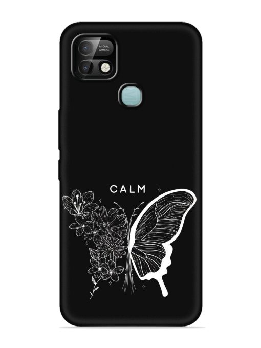 Calm Embossed Soft Silicone Case for Infinix Smart 5 Pro Zapvi