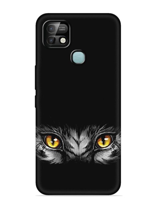 Scary Eye Embossed Soft Silicone Case for Infinix Smart 5 Pro Zapvi