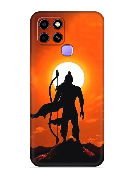 Shree Ram Embossed Soft Silicone Case for Infinix Smart 6 Zapvi