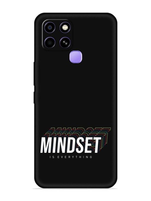 Mindset Everything Slogan Embossed Soft Silicone Case for Infinix Smart 6 Zapvi