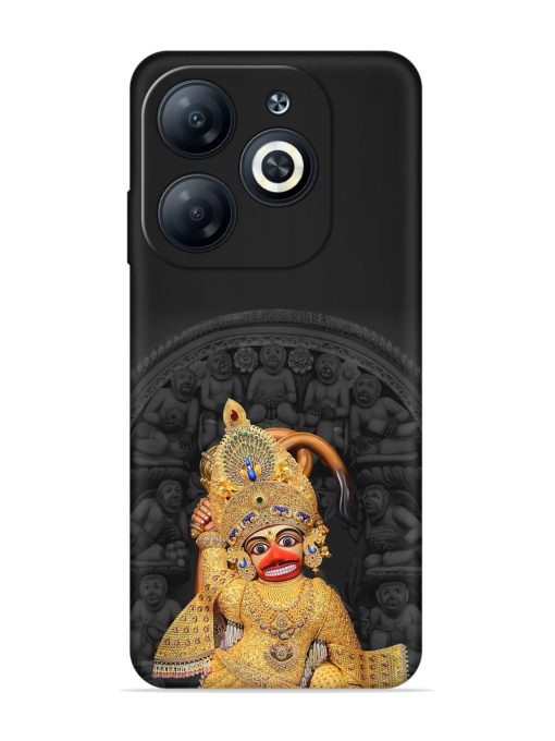 Indian Gold Hanuman Embossed Soft Silicone Case for Infinix Smart 8 Hd Zapvi