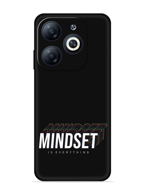 Mindset Everything Slogan Embossed Soft Silicone Case for Infinix Smart 8 Hd Zapvi