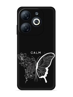 Calm Embossed Soft Silicone Case for Infinix Smart 8 Hd