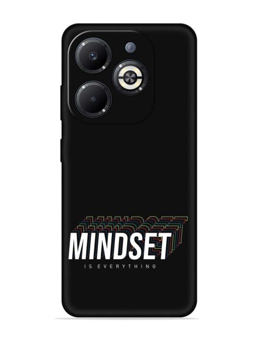 Mindset Everything Slogan Embossed Soft Silicone Case for Infinix Smart 8 Plus