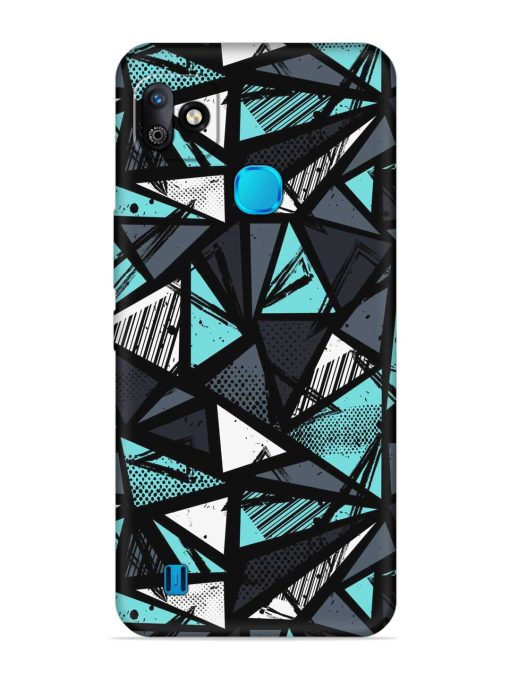 Abstract Seamless Embossed Soft Silicone Case for Infinix Smart Hd (2021) Zapvi