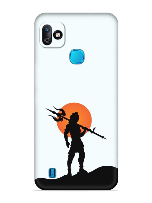 Lord Mahadev Trendy Embossed Soft Silicone Case for Infinix Smart Hd (2021)