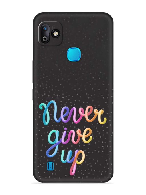 Colorful Stylized Rainbow Embossed Soft Silicone Case for Infinix Smart Hd (2021) Zapvi