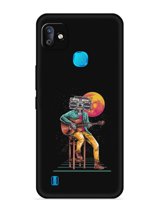 Minimalist Music Embossed Soft Silicone Case for Infinix Smart Hd (2021)