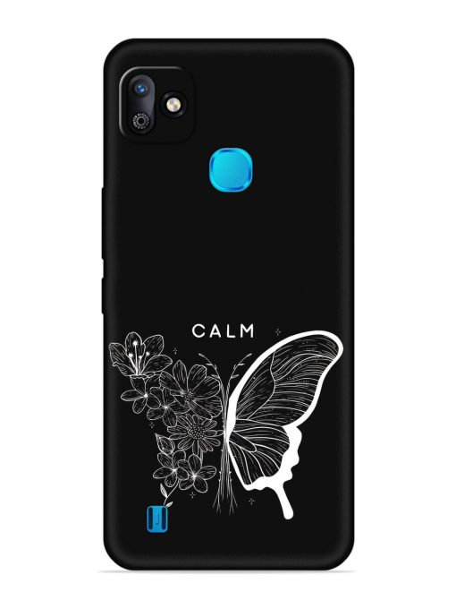 Calm Embossed Soft Silicone Case for Infinix Smart Hd (2021)