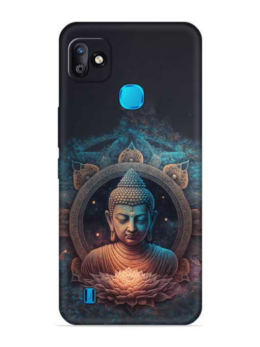 Gautam Buddha Embossed Soft Silicone Case for Infinix Smart Hd (2021)