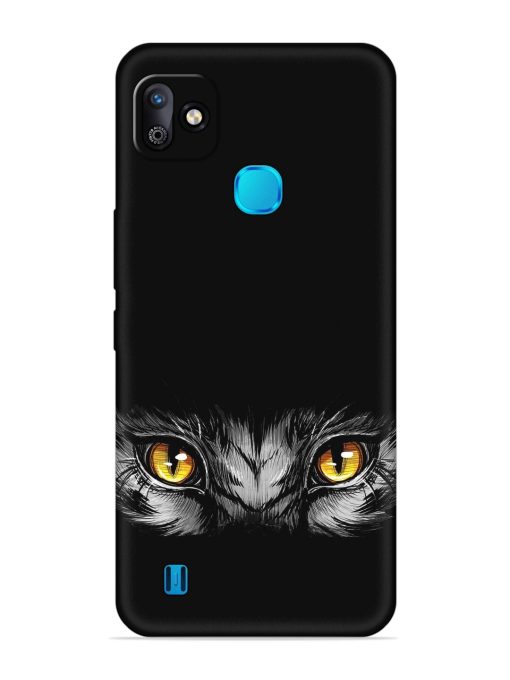 Scary Eye Embossed Soft Silicone Case for Infinix Smart Hd (2021)