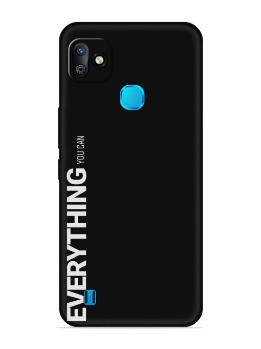 Everything You Can Embossed Soft Silicone Case for Infinix Smart Hd (2021) Zapvi