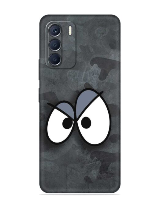 Big Eyes Night Mode Embossed Soft Silicone Case for Infinix Zero (5G) (2023) Zapvi