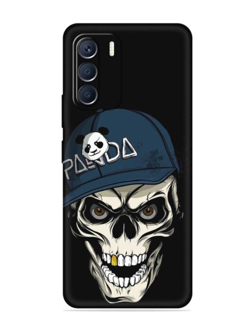 Panda Skull Embossed Soft Silicone Case for Infinix Zero (5G) (2023) Zapvi