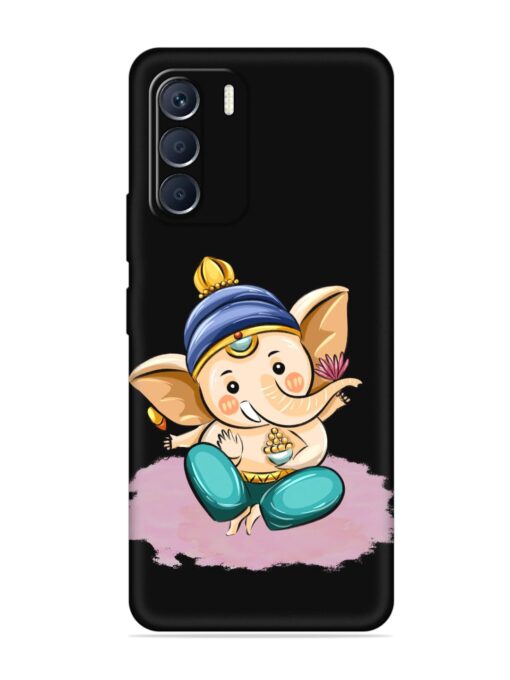 Bal Ganesh Vector Art Embossed Soft Silicone Case for Infinix Zero (5G) (2023) Zapvi