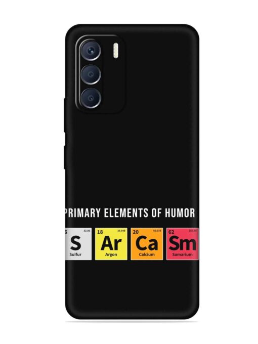 Primary Elements Humor Embossed Soft Silicone Case for Infinix Zero (5G) (2023) Zapvi