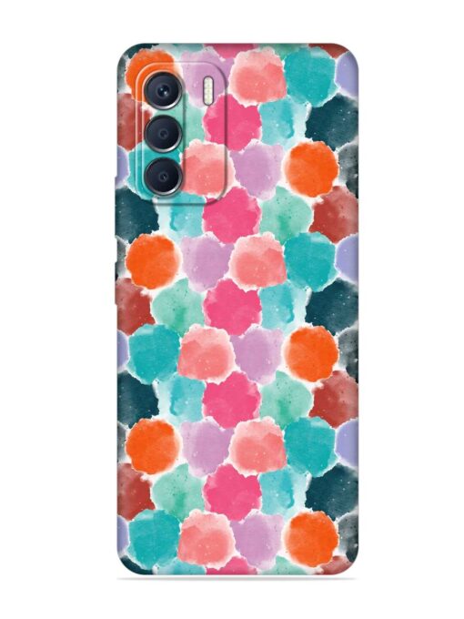 Colorful Seamless Pattern Embossed Soft Silicone Case for Infinix Zero (5G) (2023) Zapvi