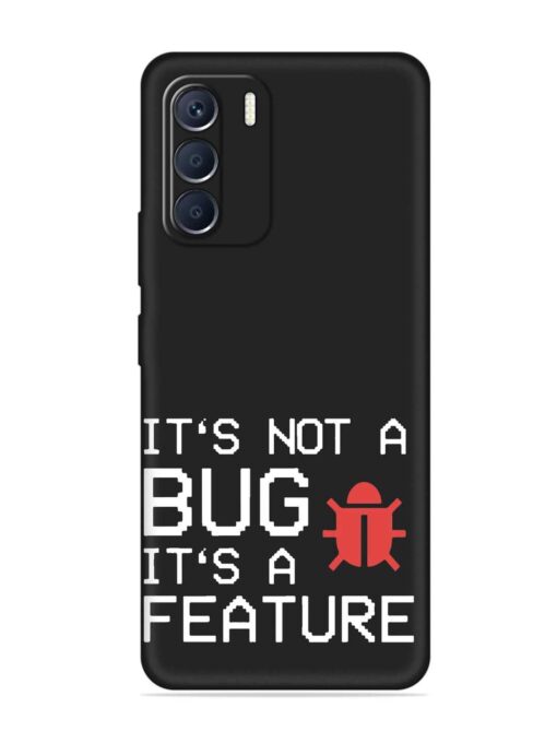 Not Bug Feature Embossed Soft Silicone Case for Infinix Zero (5G) (2023) Zapvi