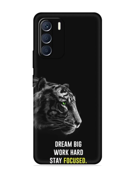 Dream Big Work Hard Embossed Soft Silicone Case for Infinix Zero (5G) (2023) Zapvi