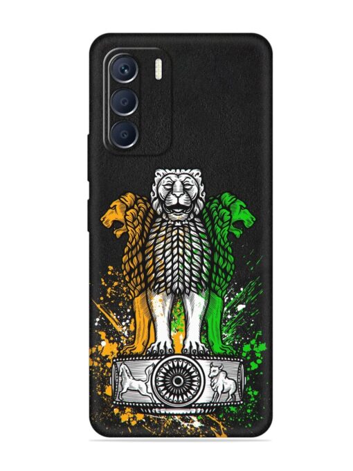 Pillars Of Ashoka Embossed Soft Silicone Case for Infinix Zero (5G) (2023) Zapvi