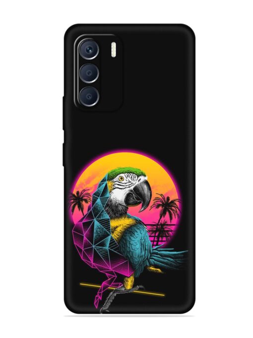 Rad Parrot Embossed Soft Silicone Case for Infinix Zero (5G) (2023) Zapvi