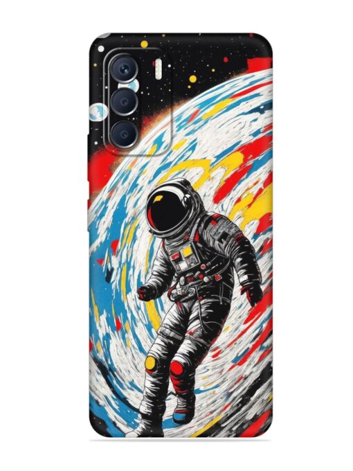 Astronaut Art Embossed Soft Silicone Case for Infinix Zero (5G) (2023) Zapvi