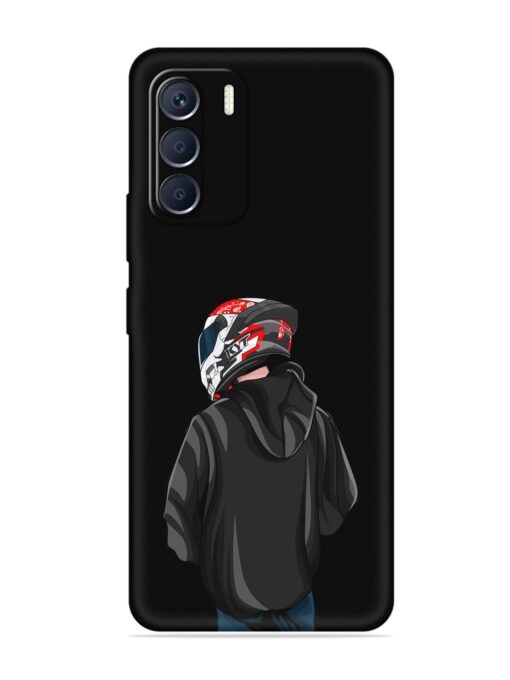 Motorcycle Rider Embossed Soft Silicone Case for Infinix Zero (5G) (2023) Zapvi