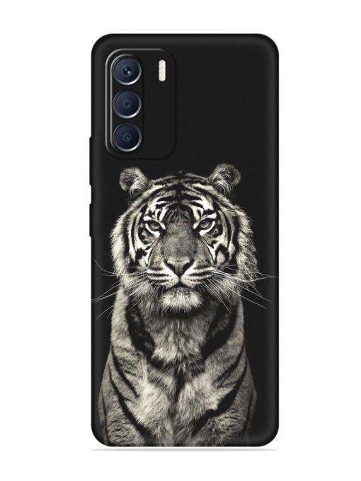 Tiger Art Embossed Soft Silicone Case for Infinix Zero (5G) (2023) Zapvi