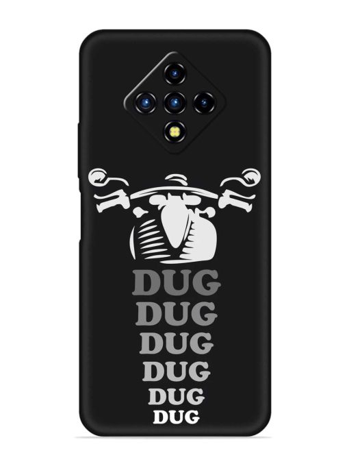 Dug Dug Dug Embossed Soft Silicone Case for Infinix Zero 8I