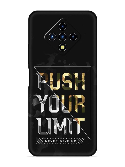 Push Your Limits Embossed Soft Silicone Case for Infinix Zero 8I Zapvi