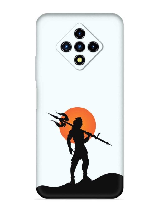 Lord Mahadev Trendy Embossed Soft Silicone Case for Infinix Zero 8I