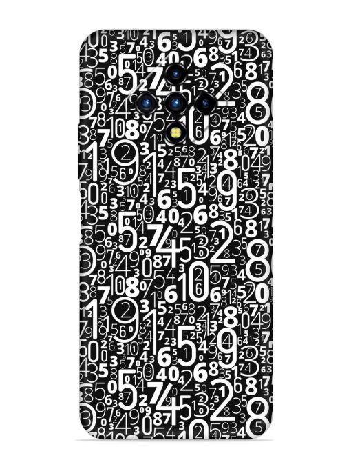 Many Numbers Different Embossed Soft Silicone Case for Infinix Zero 8I