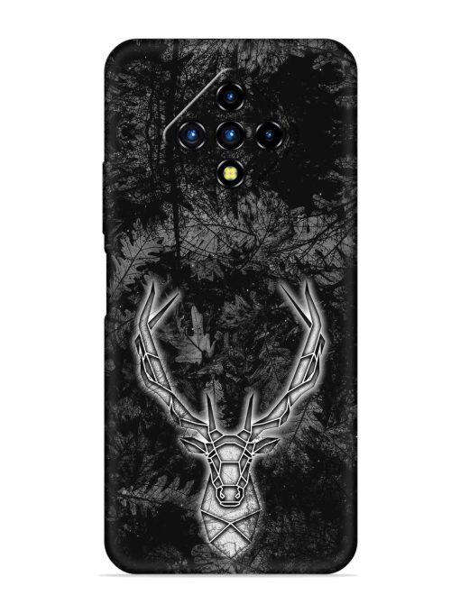 Ancient Deer Embossed Soft Silicone Case for Infinix Zero 8I Zapvi