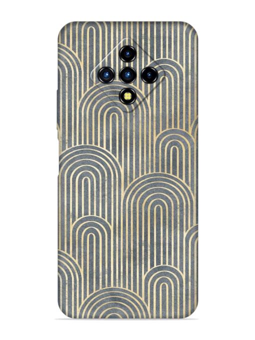 Art Deco Style Embossed Soft Silicone Case for Infinix Zero 8I Zapvi