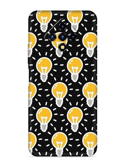 Light Bulb Seamless Embossed Soft Silicone Case for Infinix Zero 8I Zapvi