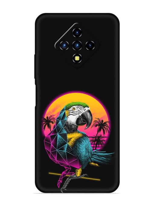 Rad Parrot Embossed Soft Silicone Case for Infinix Zero 8I Zapvi