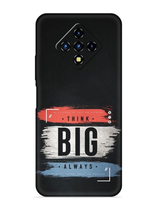 Think Big Always Embossed Soft Silicone Case for Infinix Zero 8I