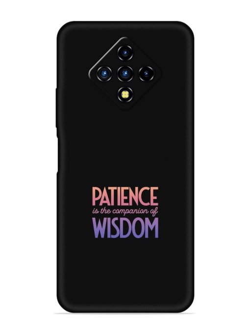 Patience Is The Embossed Soft Silicone Case for Infinix Zero 8I