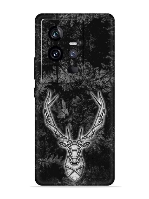 Ancient Deer Embossed Soft Silicone Case for Iqoo 11 (5G) Zapvi