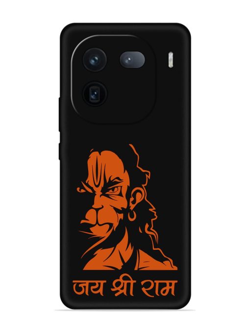 Angry Hanuman Embossed Soft Silicone Case for Iqoo 12 (5G) Zapvi