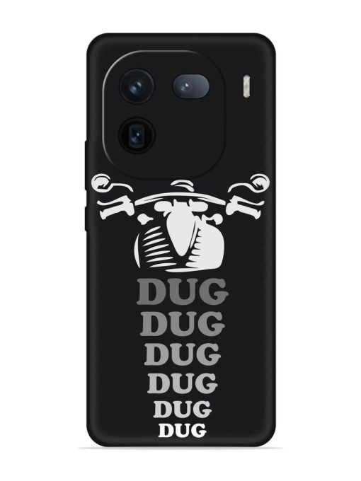 Dug Dug Dug Embossed Soft Silicone Case for Iqoo 12 (5G) Zapvi