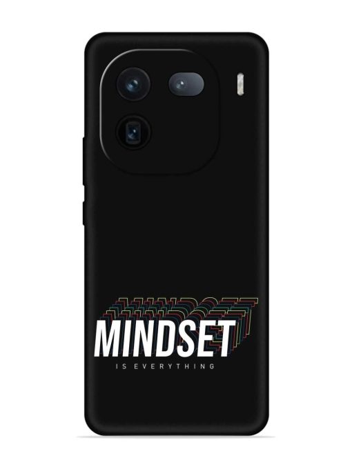 Mindset Everything Slogan Embossed Soft Silicone Case for Iqoo 12 (5G)