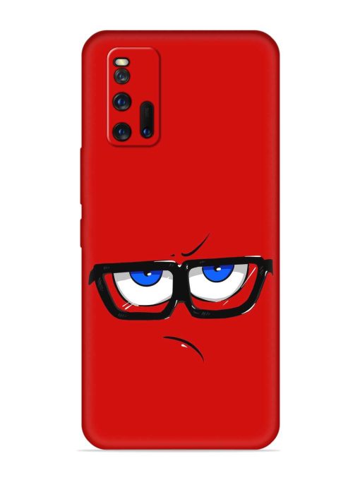 Rad Angry Face Embossed Soft Silicone Case for Iqoo 3 Zapvi