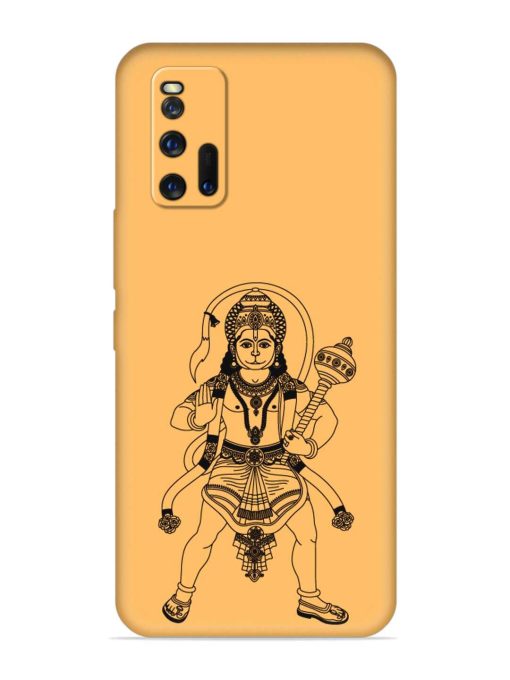 Indian God Hanuman Embossed Soft Silicone Case for Iqoo 3 Zapvi