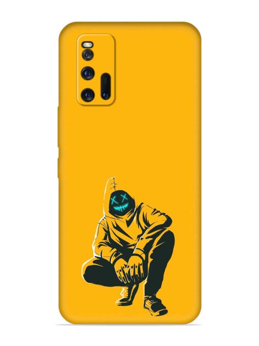 Xo Xo Swag Embossed Soft Silicone Case for Iqoo 3