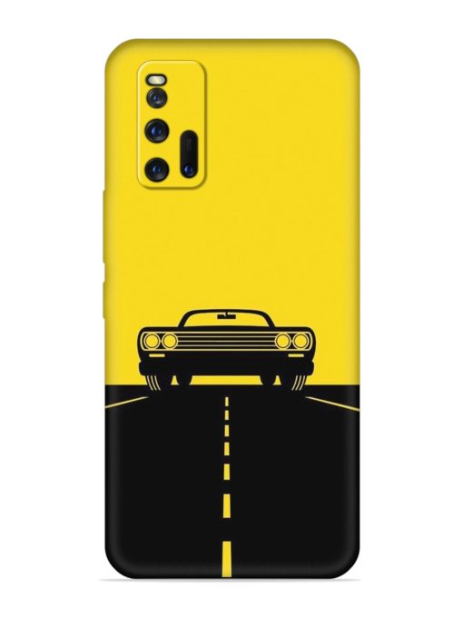 Classic Car Embossed Soft Silicone Case for Iqoo 3 Zapvi