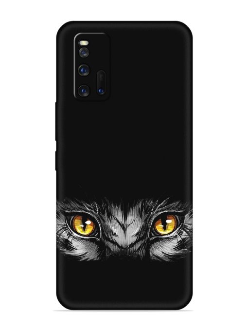 Scary Eye Embossed Soft Silicone Case for Iqoo 3