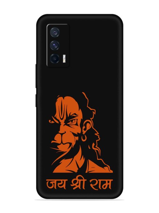 Angry Hanuman Embossed Soft Silicone Case for Iqoo 7 (5G) Zapvi