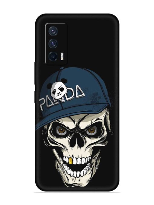 Panda Skull Embossed Soft Silicone Case for Iqoo 7 (5G) Zapvi