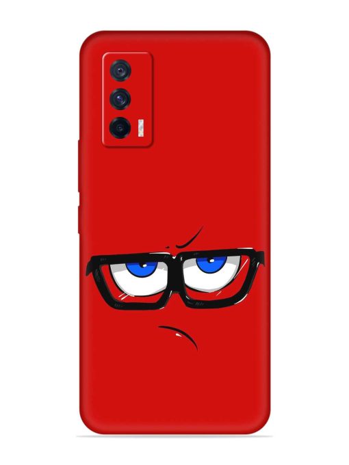 Rad Angry Face Embossed Soft Silicone Case for Iqoo 7 (5G) Zapvi